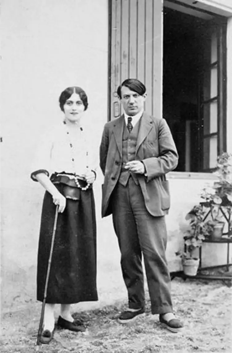 Ольга Хохлова и Пабло Пикассо