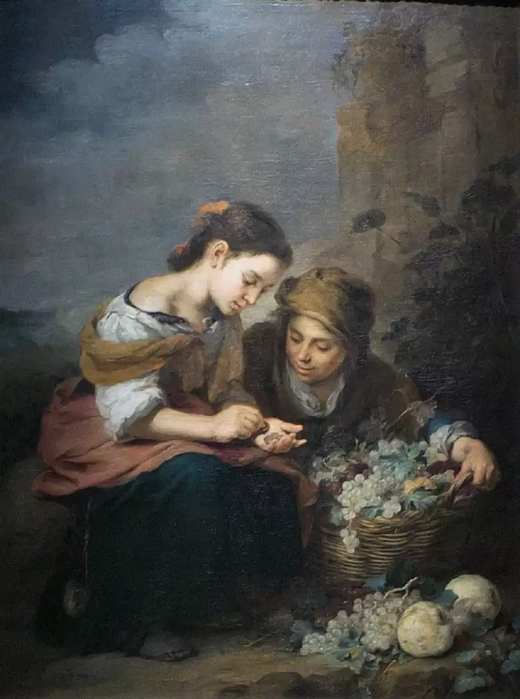 Эстебан Мурильо. Картина «Продавщица фруктов», 1670-1675 Эстебан Мурильо. Картина «Продавщица фруктов», 1670-1675