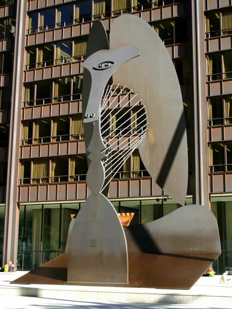 Skulptur. Pablo Picasso. Chicago Picasso, 1967
