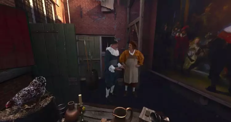 Виртуальное искусство. Фрагмент фильма Meeting Rembrandt Master of Reality