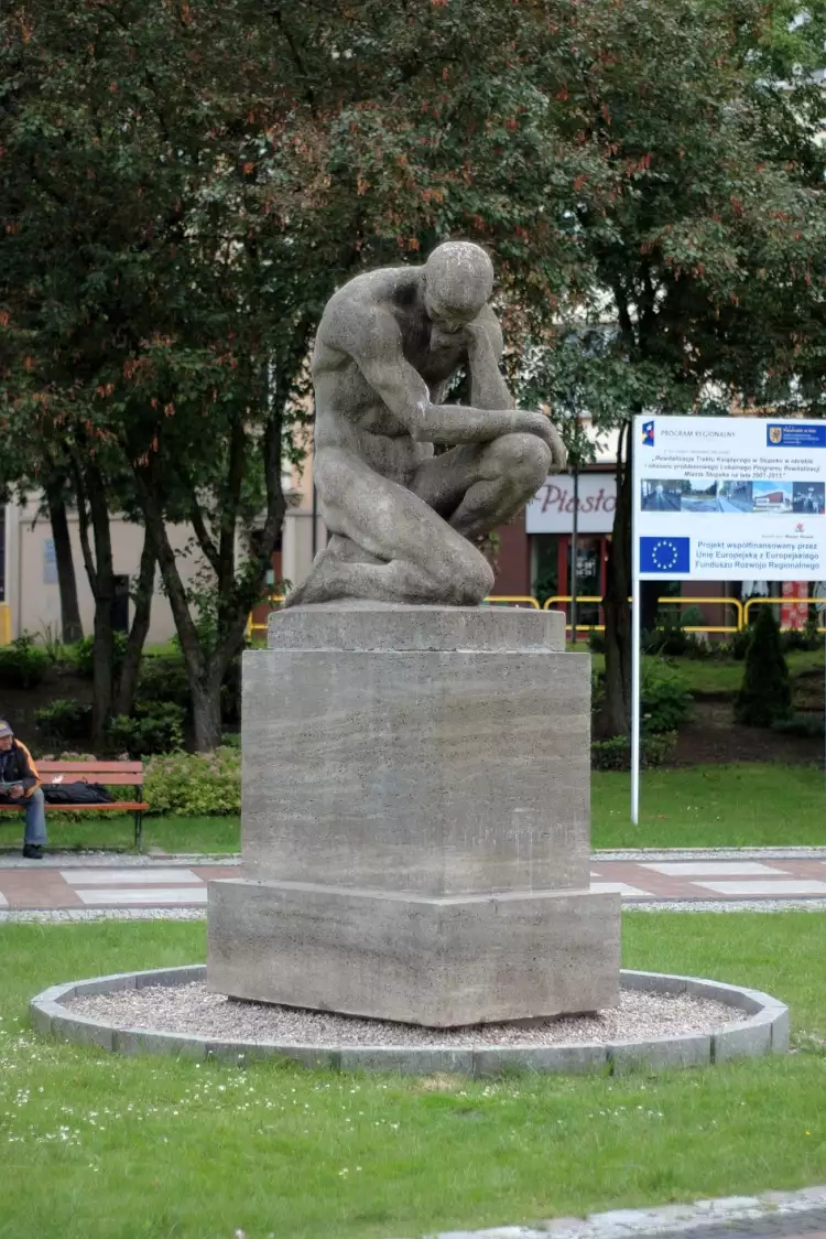 Фриц Климш. Скульптура «Униженные», 1919