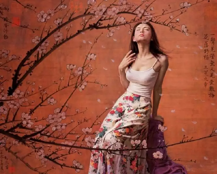 Гуань Цзэцзуй. Китайское ню: «Сакура»