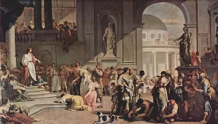 Себастьяно Риччи. Картина «Сусанна перед Даниэлем», 1726 Себастьяно Риччи. Картина «Сусанна перед Даниэлем», 1726