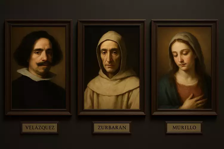 Три великих художника испанского барокко: Веласкес, Сурбаран, Мурильо