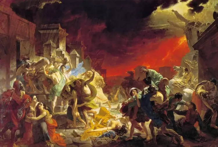 Карл Брюллов. «Последний день Помпеи», 1833 Карл Брюллов. «Последний день Помпеи», 1833