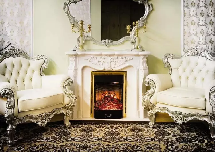 Барокко в интерьере. Камин в стиле барокко Барокко в интерьере. Камин в стиле барокко