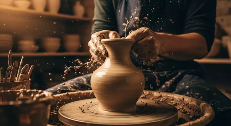 Искусство керамики: от гончарного круга до обжига