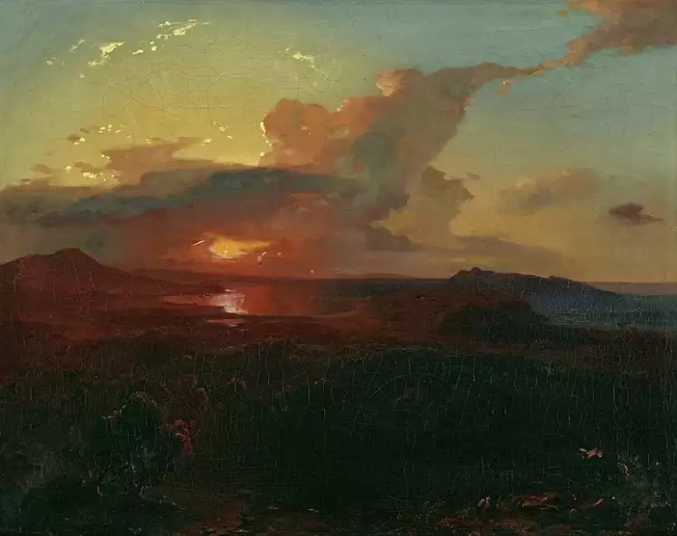 Карл Ротман. Картина «Эпидавр», 1849