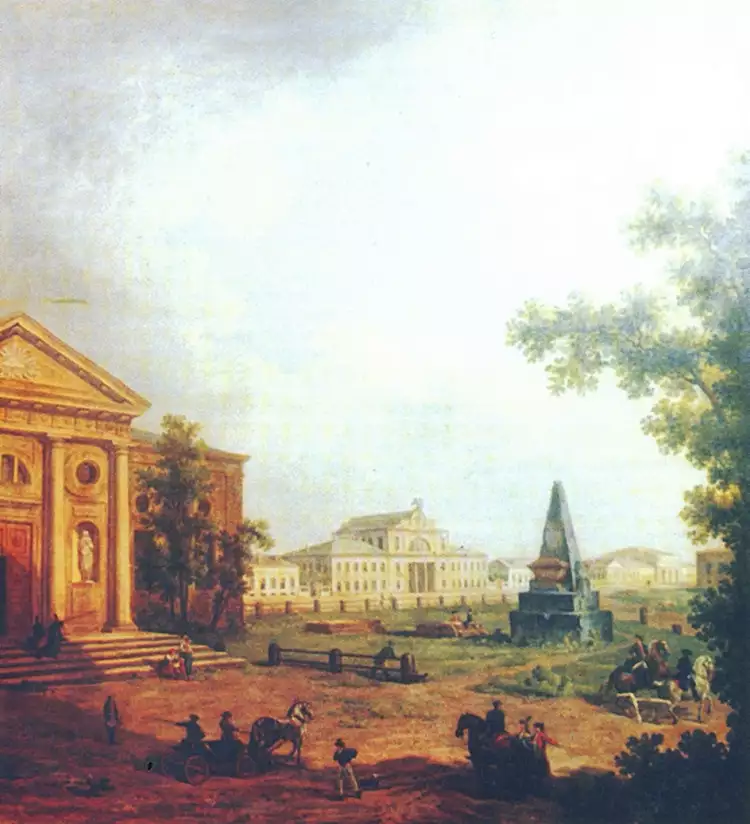 Федор Алексеев. Картина «Вид Херсона», 1799