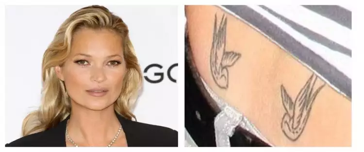 Татуировка. Кейт Мосс
