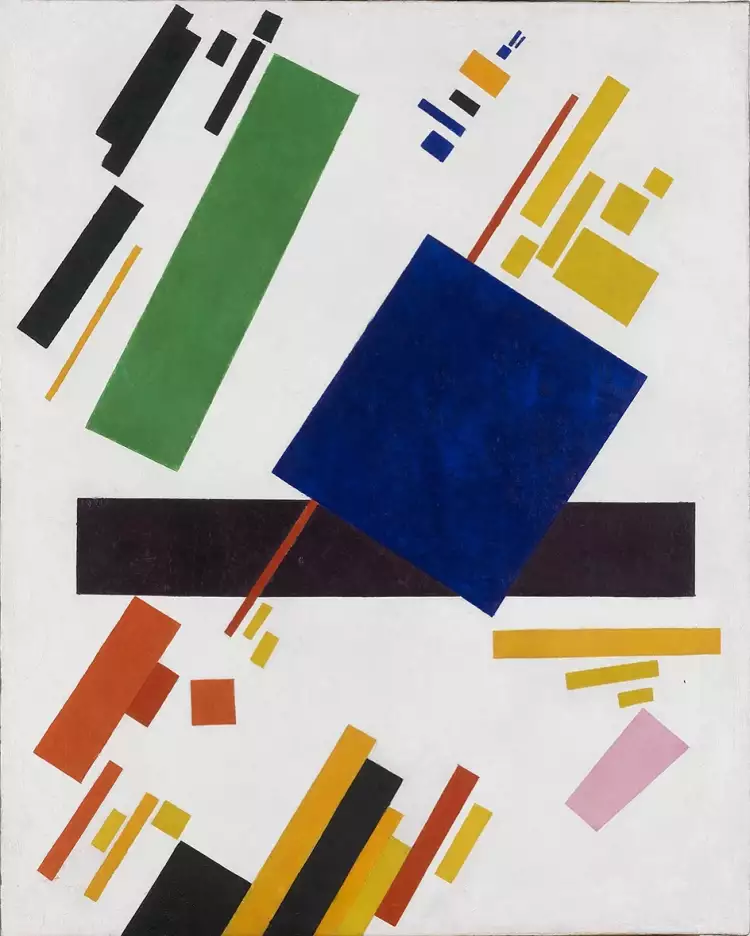 Kunst. Kasimir Malewitsch. Suprematismus Kunst. Kasimir Malewitsch. Suprematismus