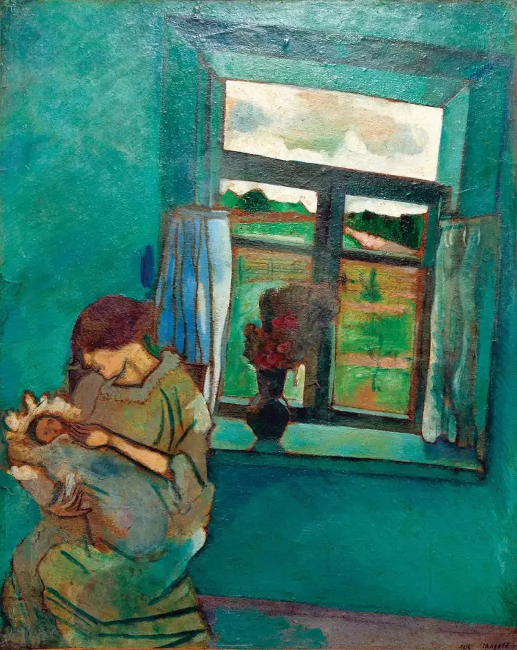 Марк Шагал. «Белла и Ида», 1916 Марк Шагал. «Белла и Ида», 1916