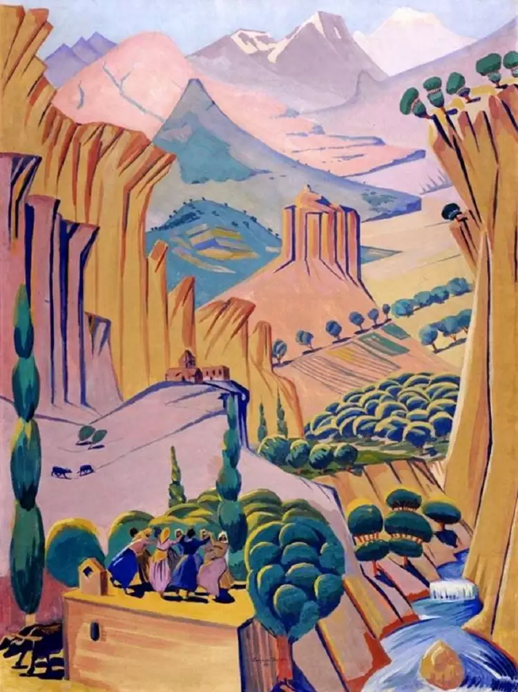 Мартирос Сарьян. Картина «Армения», 1923