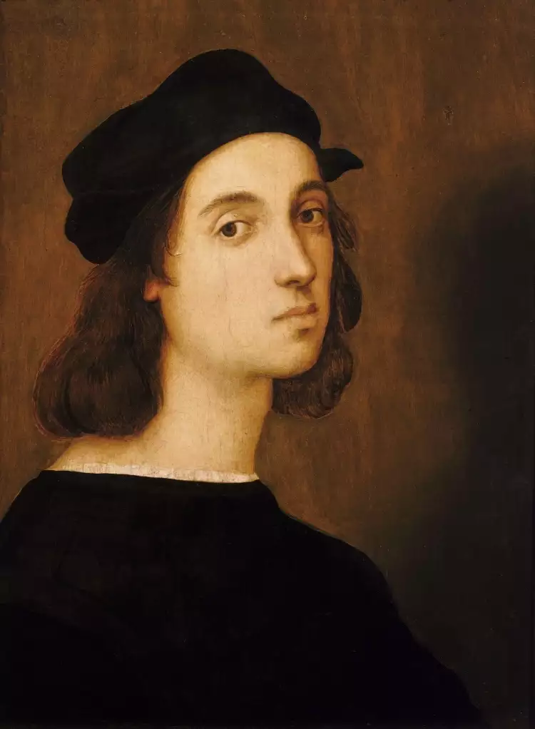 Artist. Raffaello Santi. Self-portrait, 1506 Artist. Raffaello Santi. Self-portrait, 1506