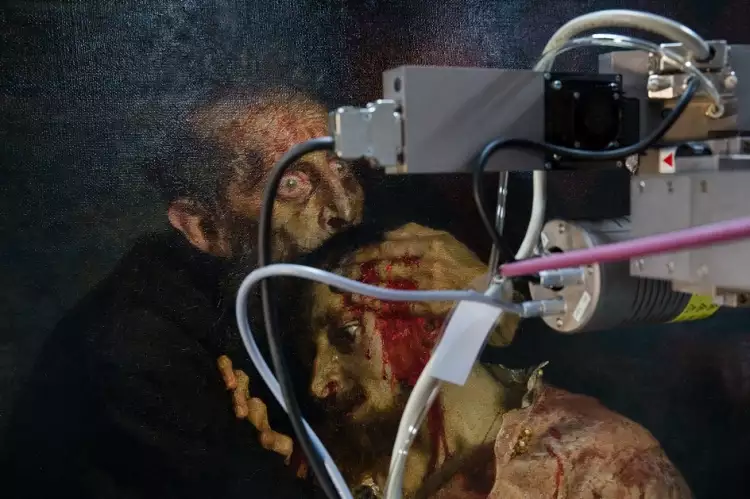 Реставрация картины Репина «Иван Грозный и сын его Иван» Реставрация картины Репина «Иван Грозный и сын его Иван»