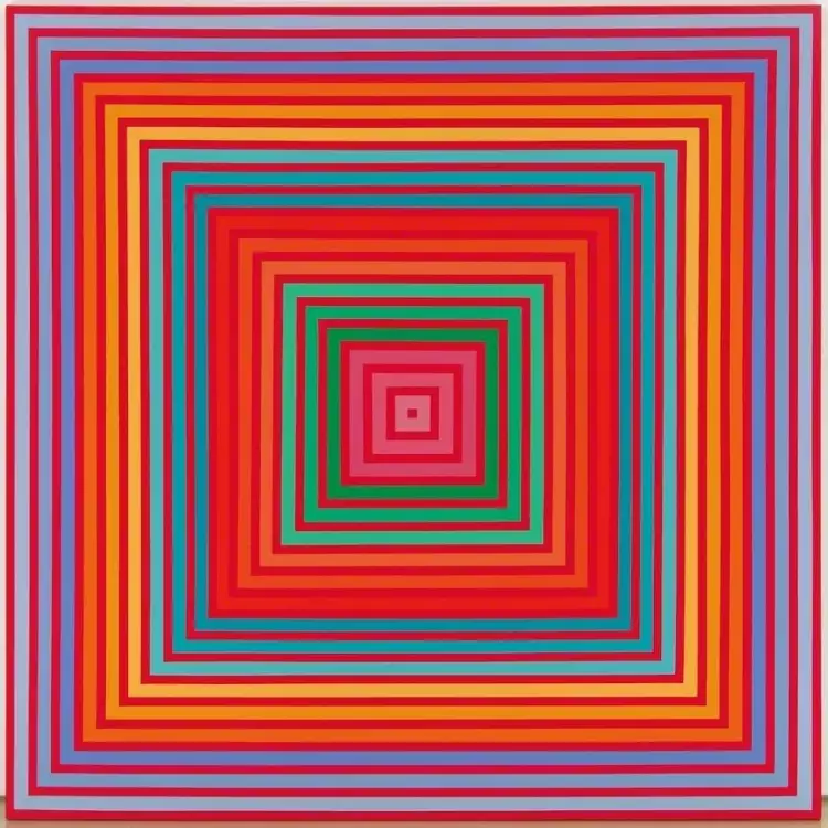 Оп-арт. Ричард Анушкевич. «Марди Гра», 2013