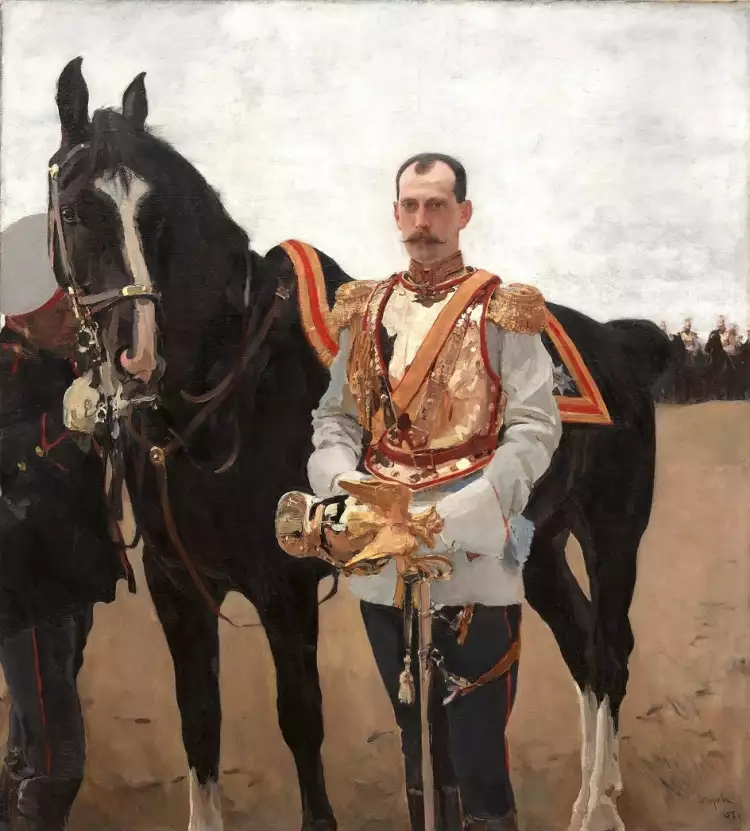 Валентин Серов. Картина «Портрет великого князя Павла Александровича», 1897 Валентин Серов. Картина «Портрет великого князя Павла Александровича», 1897