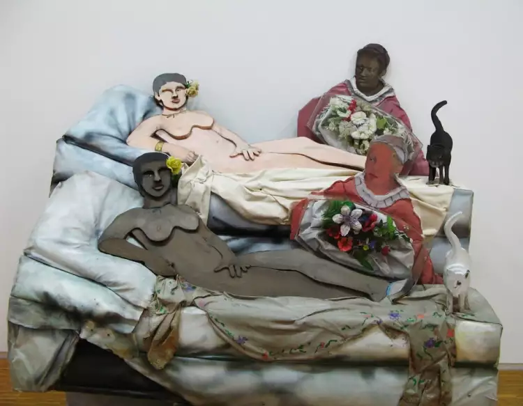 Ларри Риверс. I like Olympia in Black Face, 1970 Ларри Риверс. I like Olympia in Black Face, 1970