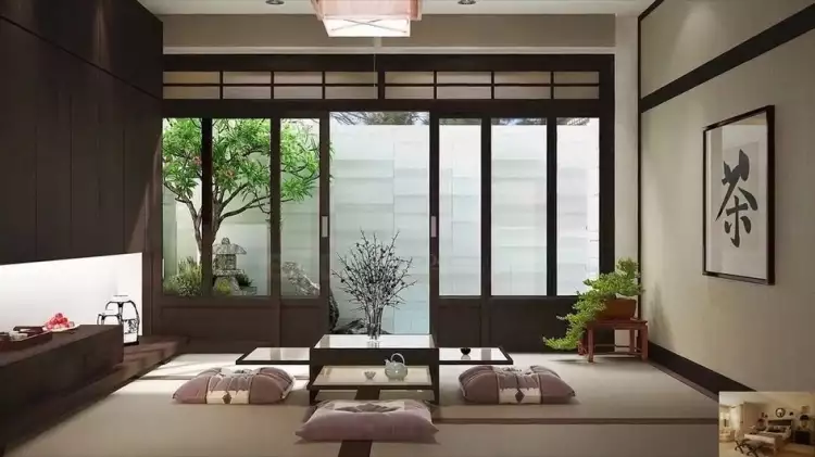 Interieur. Interieur im japanischen Stil Interieur. Interieur im japanischen Stil