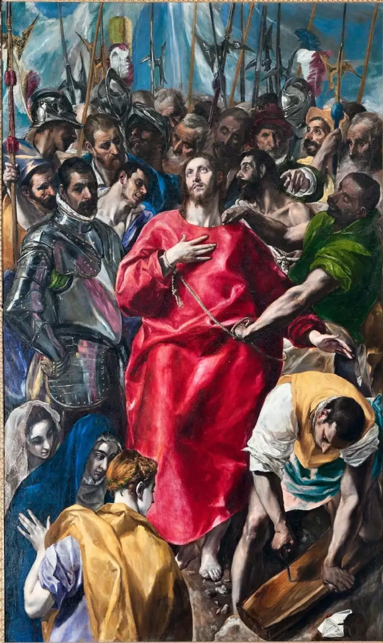 Эль Греко. «Совлечение одежд с Христа» (1579)