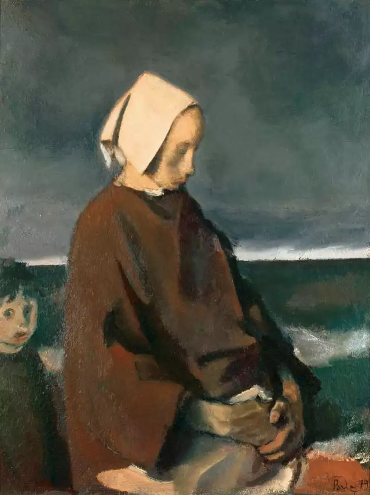 Корнелиу Баба. Картина «Материнство», 1979