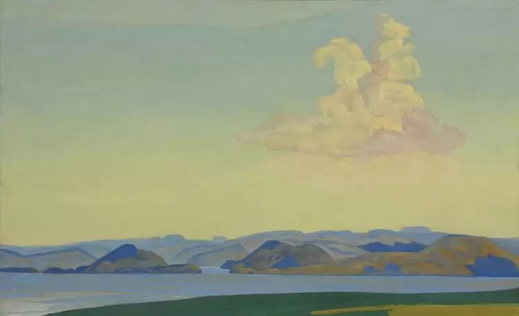 Николай Рерих. «Всадник утра», 1918