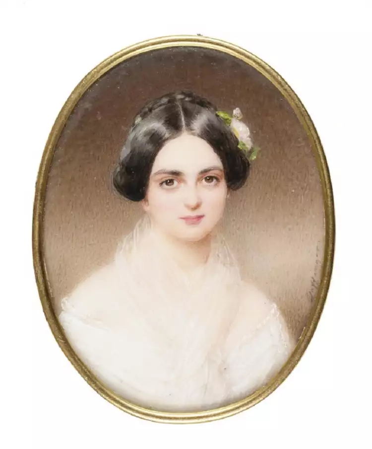 Мориц Михаэль Даффингер. Картина «Портрет неизвестной женщины», 1833