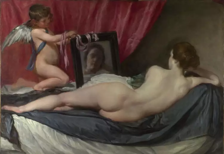 Барокко. Диего Веласкес. «Венера в зеркале», 1647 Барокко. Диего Веласкес. «Венера в зеркале», 1647