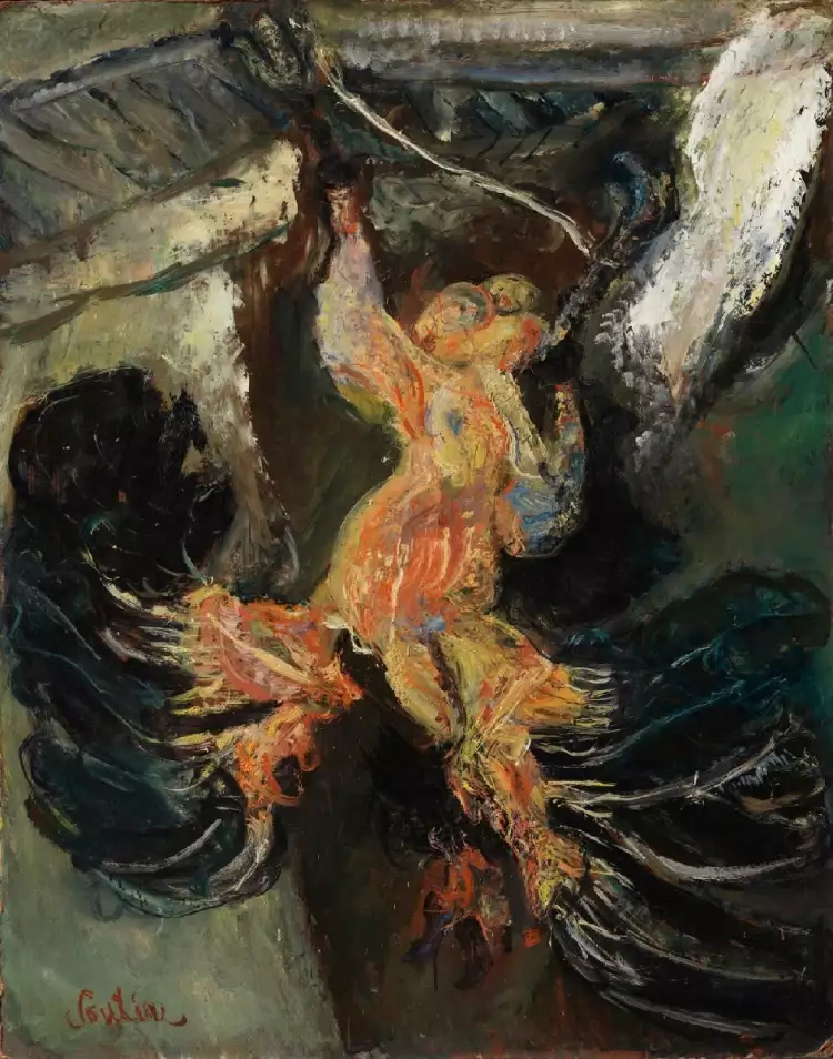 Chaim Soutine. Hängender Truthahn, 1925 Chaim Soutine. Hängender Truthahn, 1925