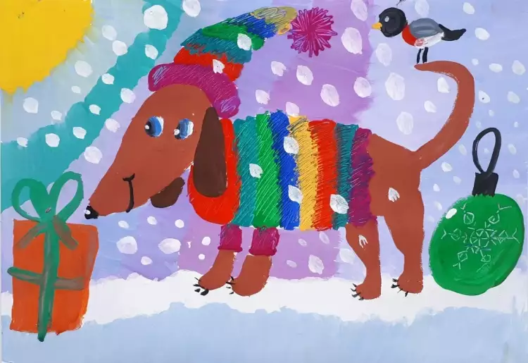 Творчество. Образец детского художественного творчества