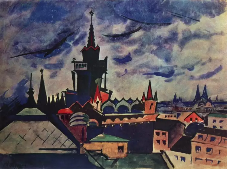 Александр Куприн. Картина «Нижний Новгород», 1921