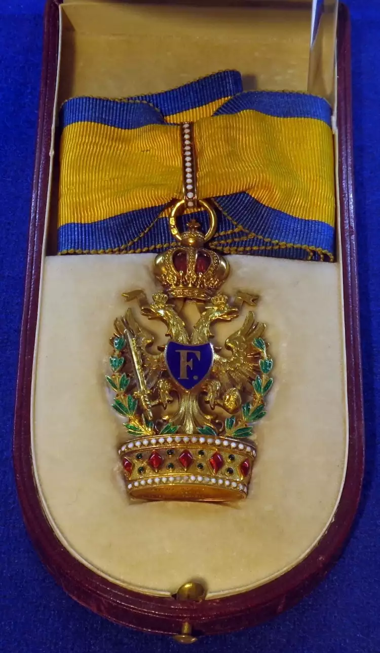 Орден Железной короны II класса, первая половина XIX века Орден Железной короны II класса, первая половина XIX века