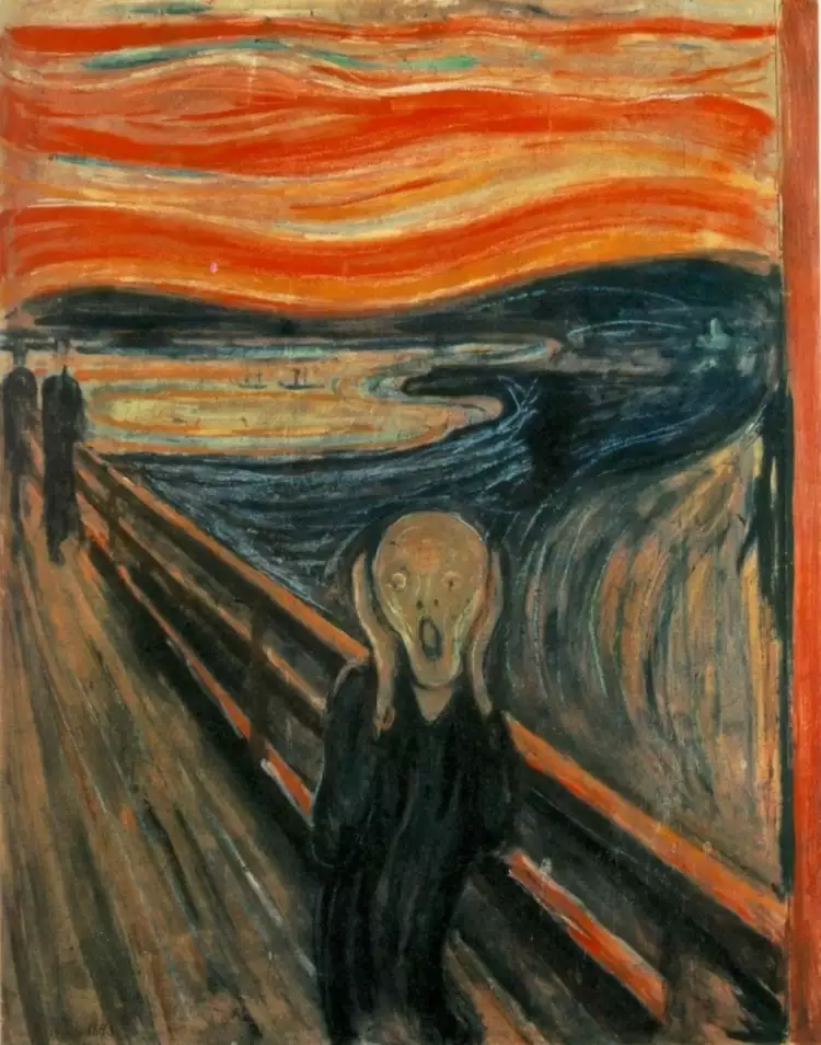 Edward Munch. Der Schrei, 1893