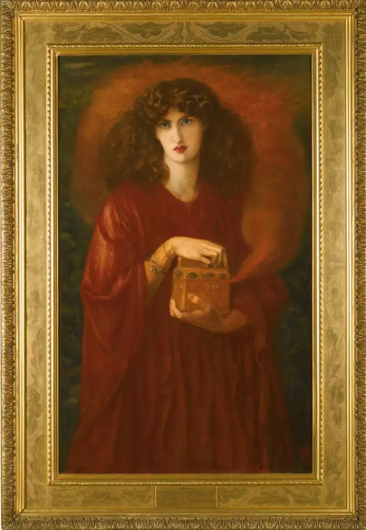 Данте Габриэль Россетти. «Пандора», 1871 Данте Габриэль Россетти. «Пандора», 1871