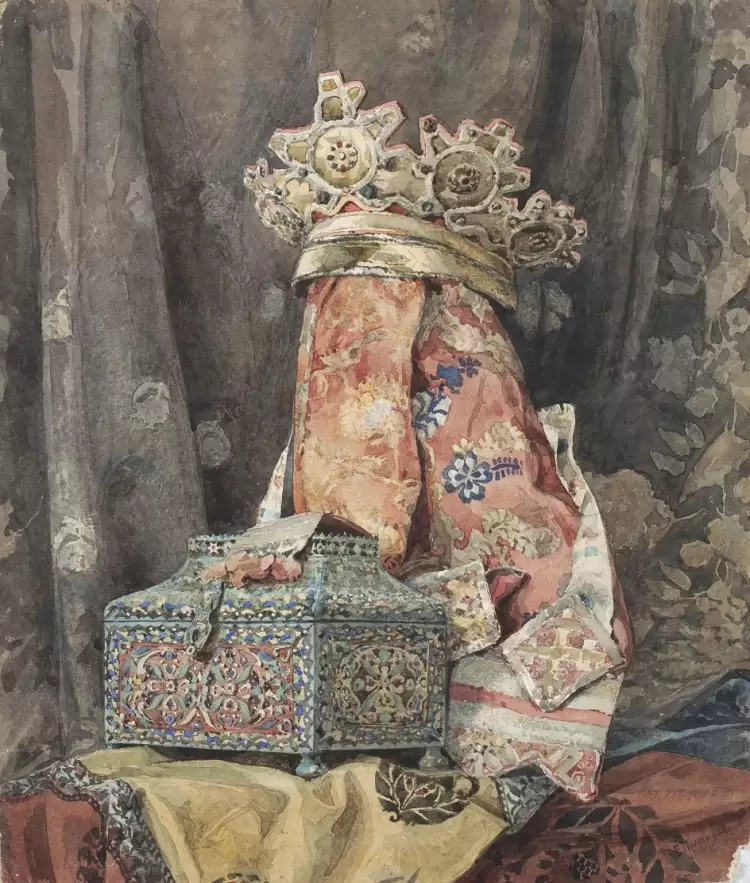 Eлена Поленова. Натюрморт, 1886-1887 Eлена Поленова. Натюрморт, 1886-1887