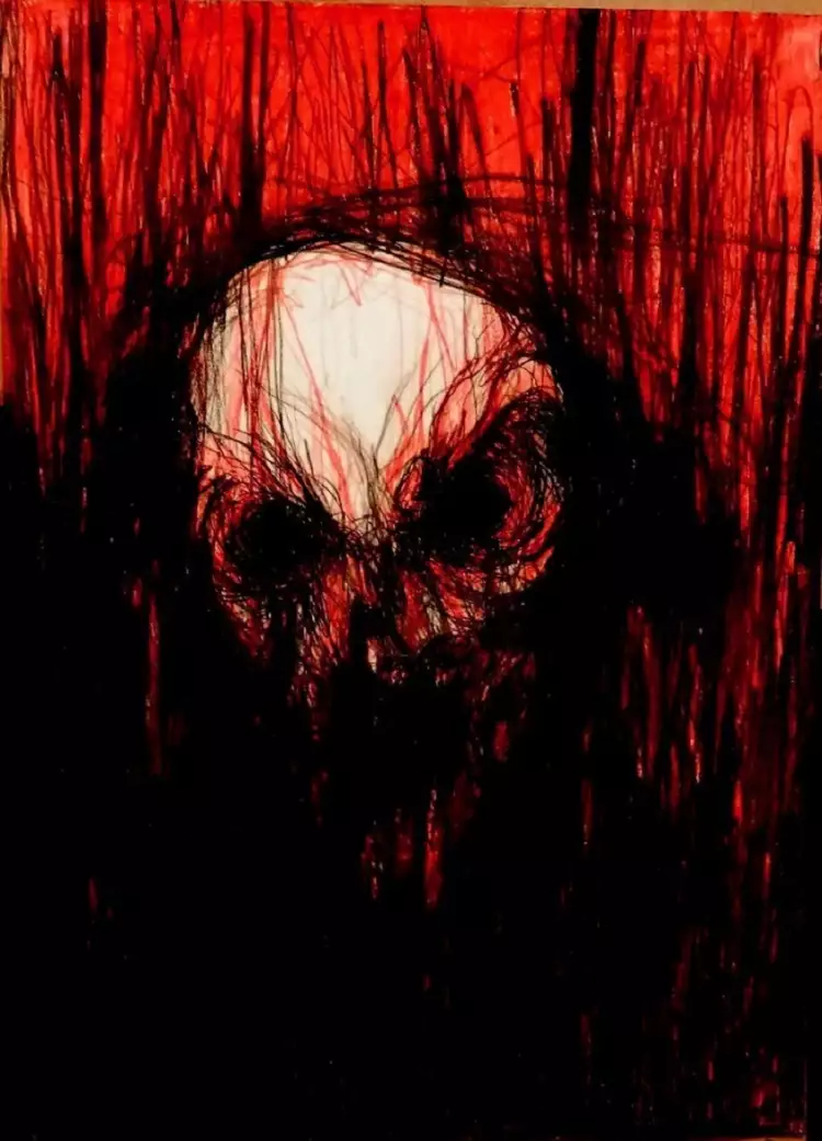 Картины, внушающие ужас. Картина Максиме Таккарди