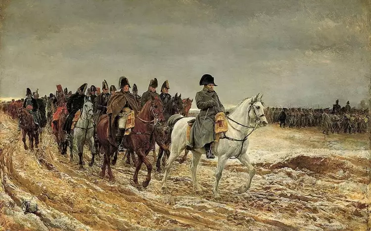Эрнест Месонье. Картина «Кампания во Франции 1814 года», 1864