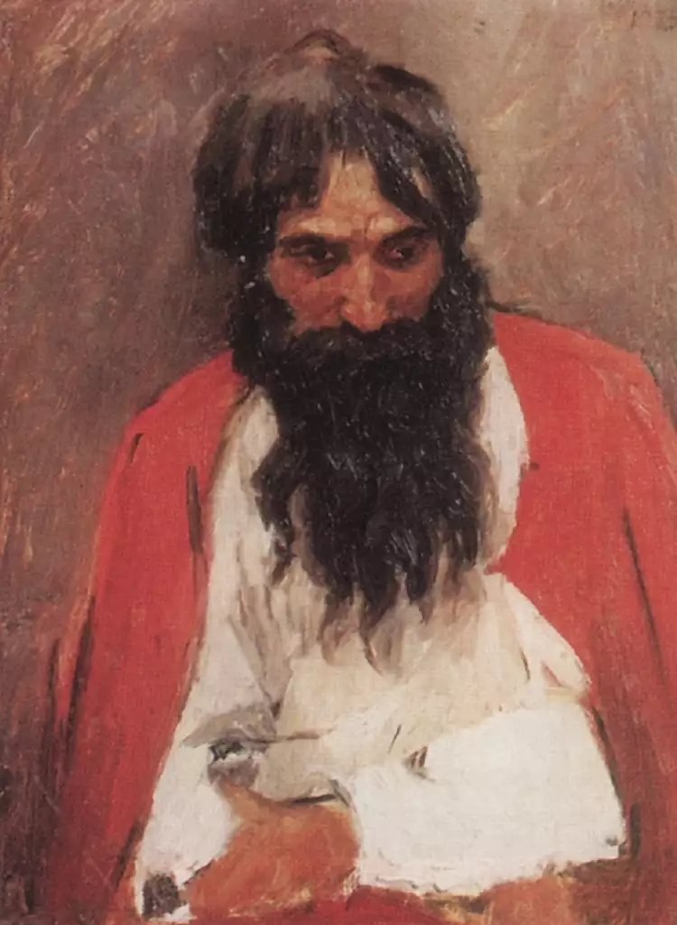 Василий Суриков. Этюд «Чернобородый стрелец», 1879
