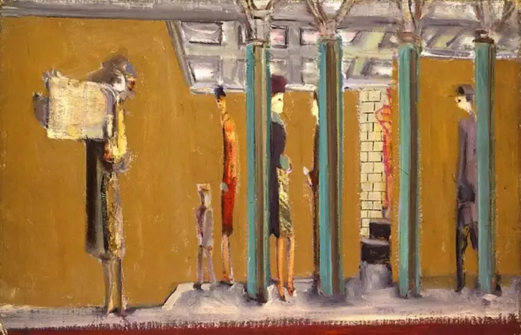 Марк Ротко. «В метро» Марк Ротко. «В метро»