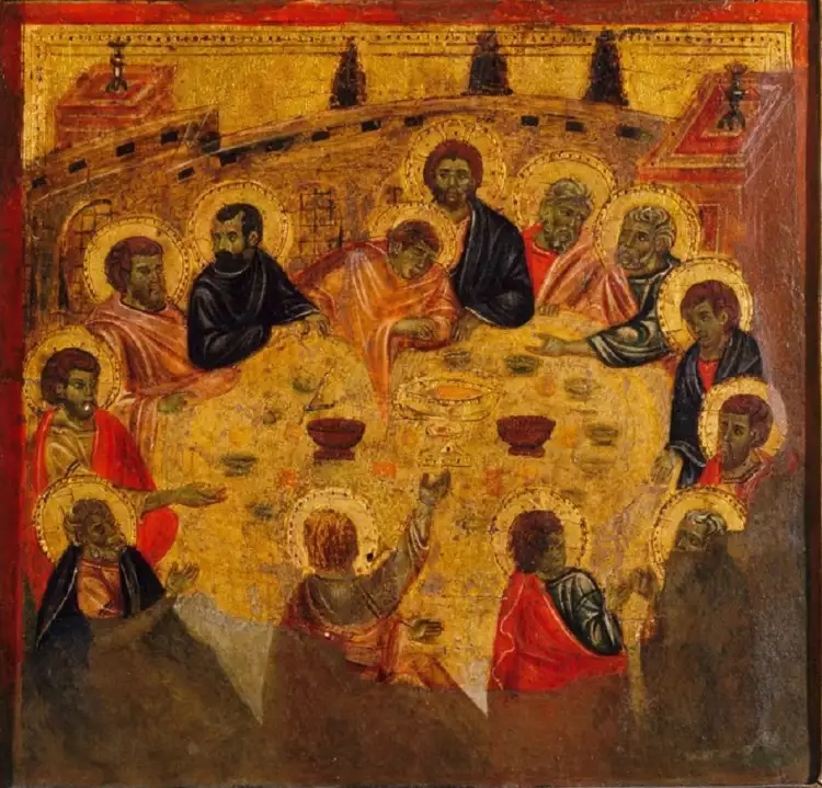 Чимабуэ. Картина «Тайная вечеря», 1280