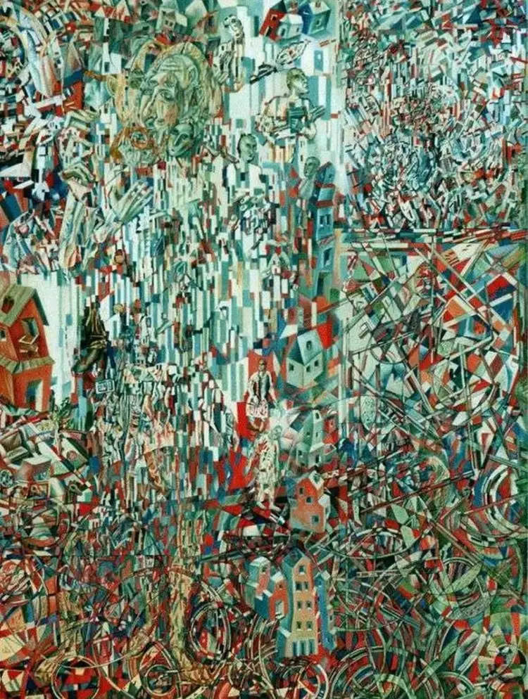 Павел Филонов. «Формула петроградского пролетариата», 1920-1921