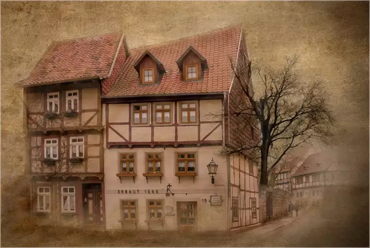 Фотографии в стиле ретро. Любовь Селиванова «Кведлинбургская открытка»