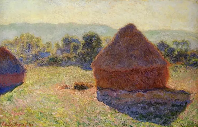 Импрессионизм. Клод Моне. «Стога сена» (2), 1890-1891 Импрессионизм. Клод Моне. «Стога сена» (2), 1890-1891