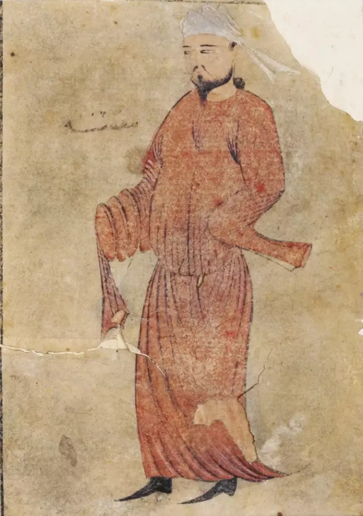 Персидская миниатюра. Дервиш, эпоха Ильханидов Персидская миниатюра. Дервиш, эпоха Ильханидов