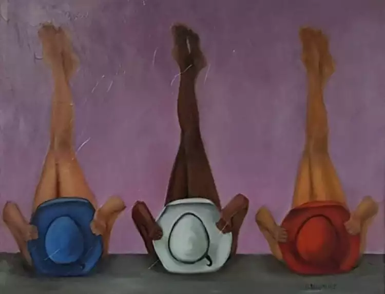 Картина «Президенты Франции». Фламиния Карлони