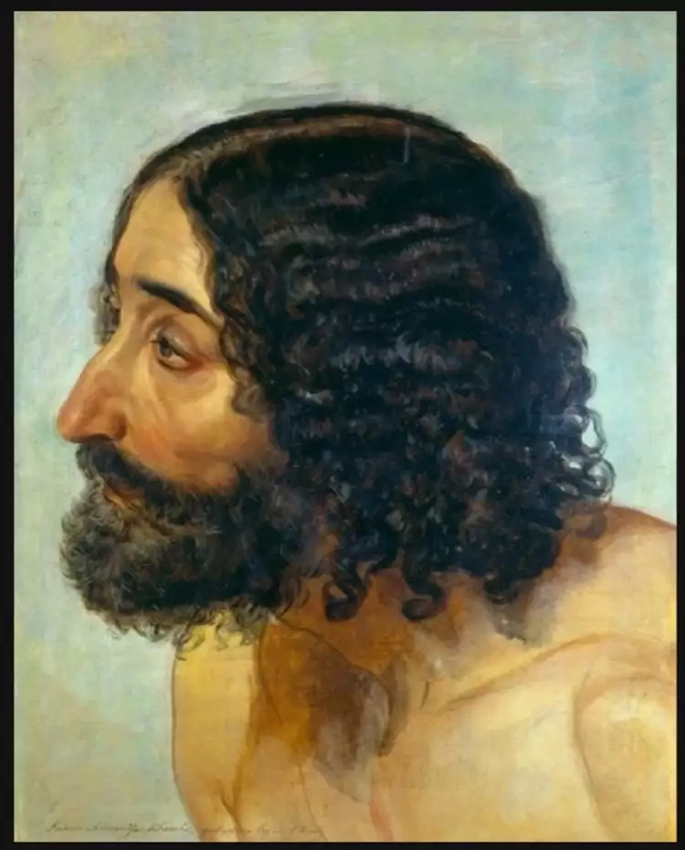 Этюд. Александр Иванов. Этюд к картине «Явление Христа народу»