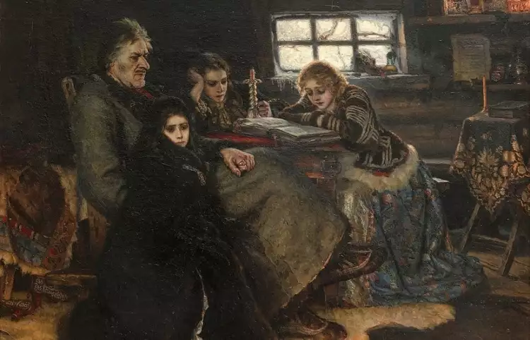 Василий Суриков. Картина «Меншиков в Березове», 1883