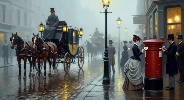 История первой в мире почтовой марки «Черный пенни»