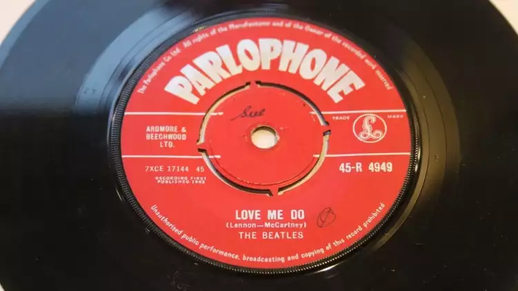 The Beatles. Love me do