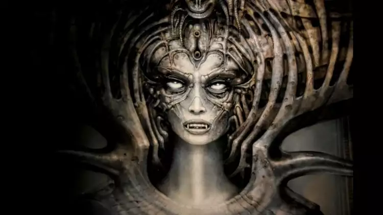 Биомеханический вампир Гигера